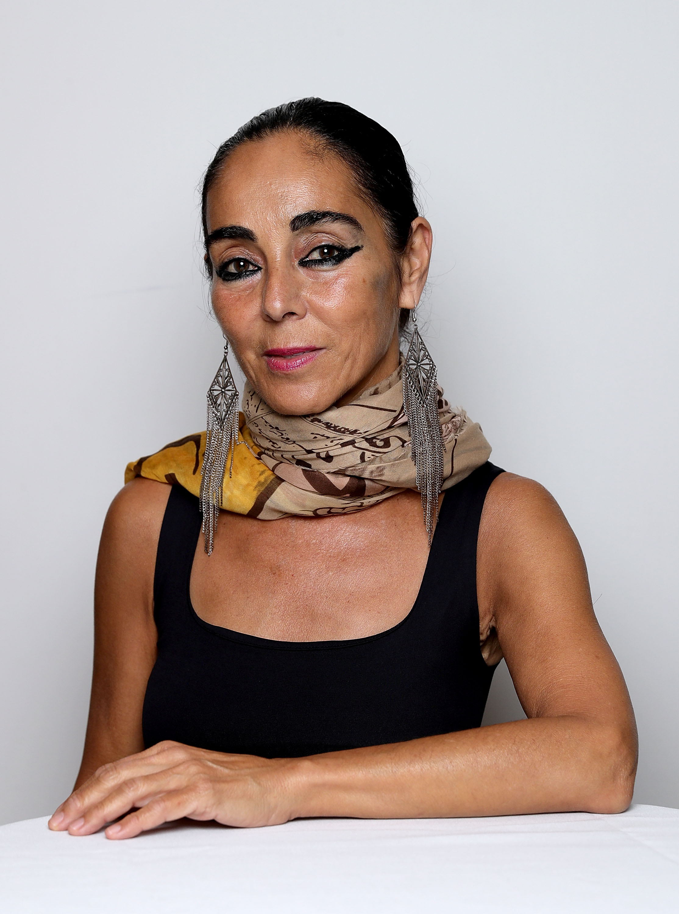 The artist Shirin Neshat in London, England. (Photo by Vittorio Zunino Celotto/Vittorio/Getty Images for BFI)