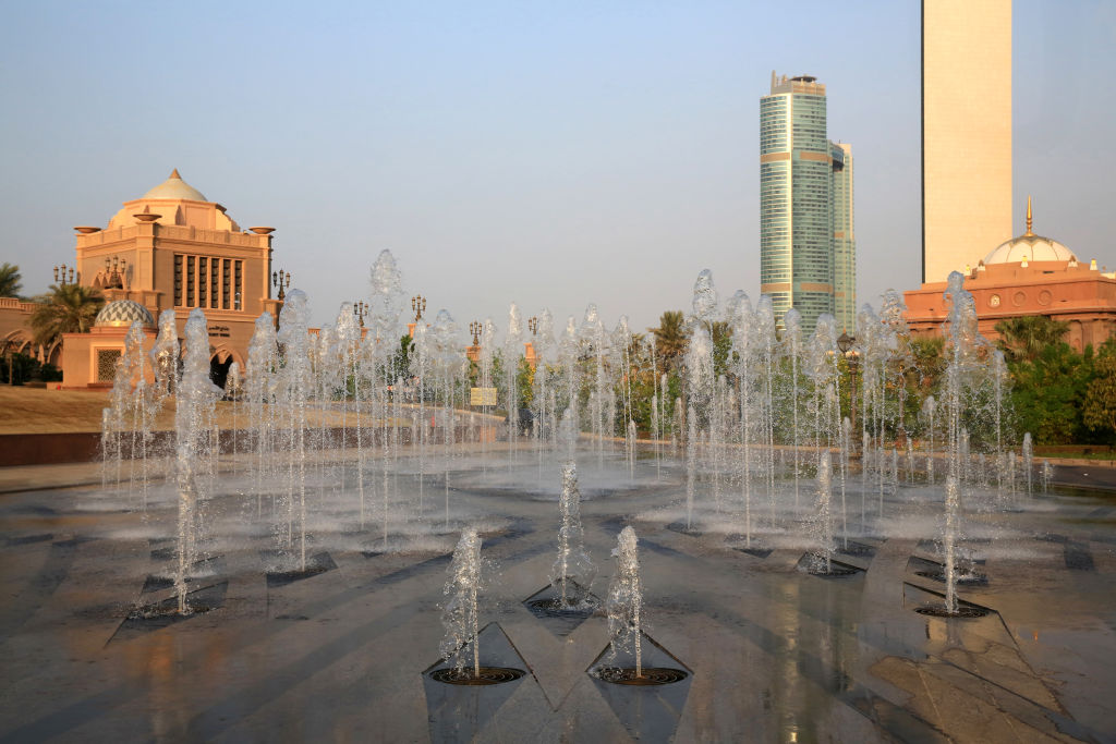 The Emirates Palace in Abu Dhabi. Photo by: Godong/Universal Images Group via Getty Images.