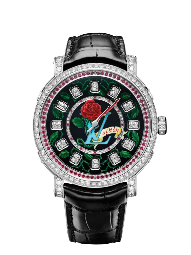 Louis Vuitton’s Escale Spin Time. Photo courtesy of Only Watch.