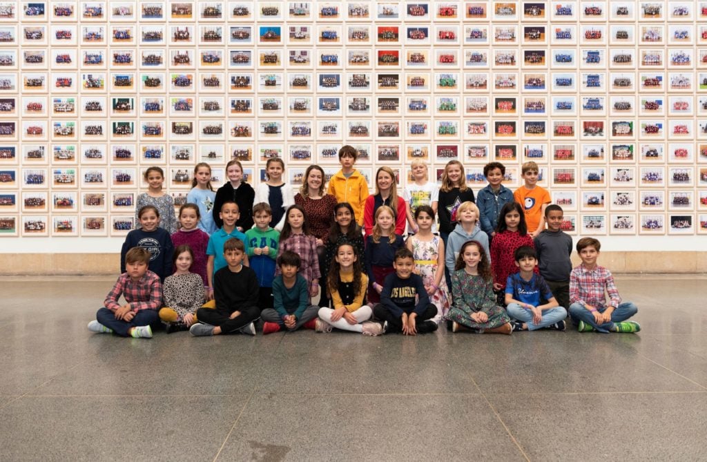 Little Ealing Primary visiting Steve McQueen Year 3 at Tate Britain © Tate. Photo David Lennon.