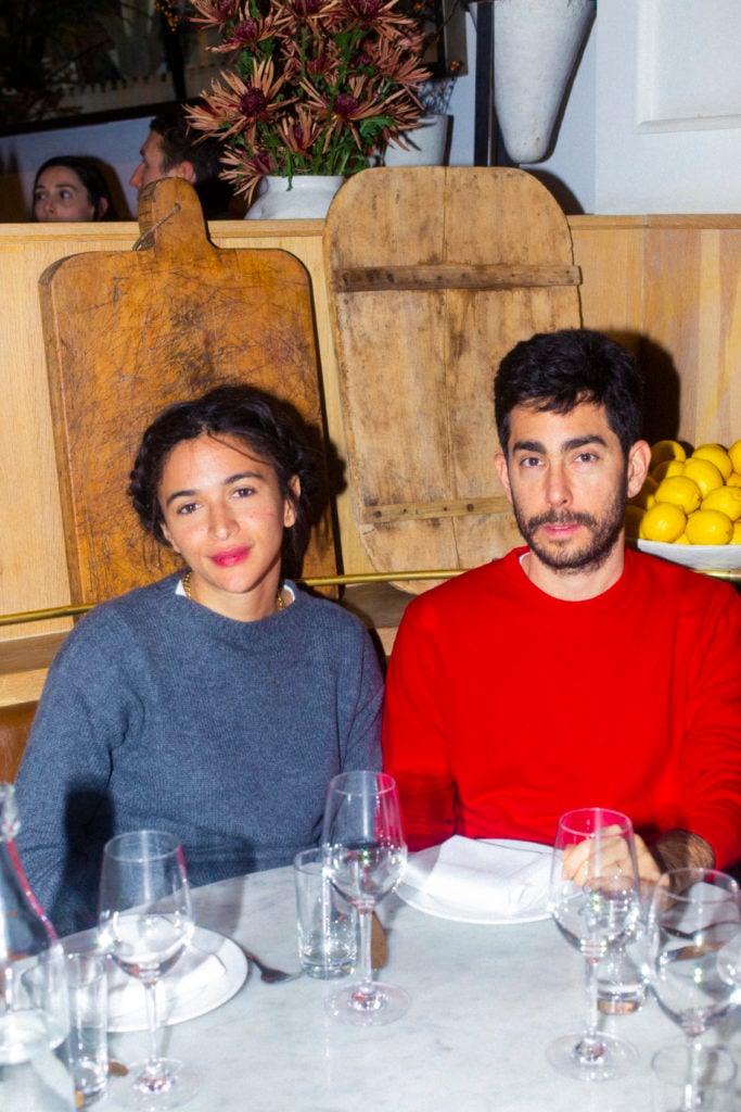 Laila Gohar and Omar Sosa at Cafe Altro Paradiso. Photo courtesy Nicolas Bloise.