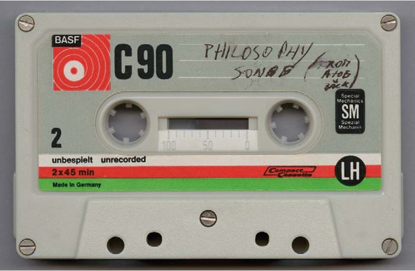 Lou Reed's <em>Philosophy</em> tape, a previously unheard recording made for Andy Warhol.