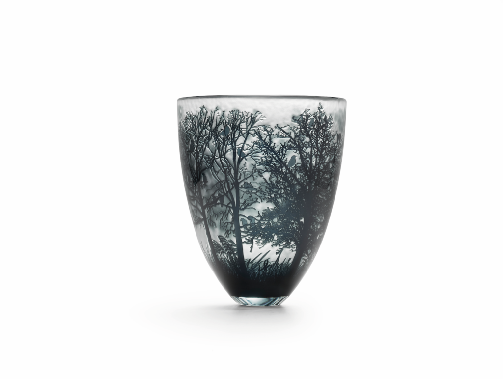 The Four Seasons Winter Vase. Image courtesy Asprey.