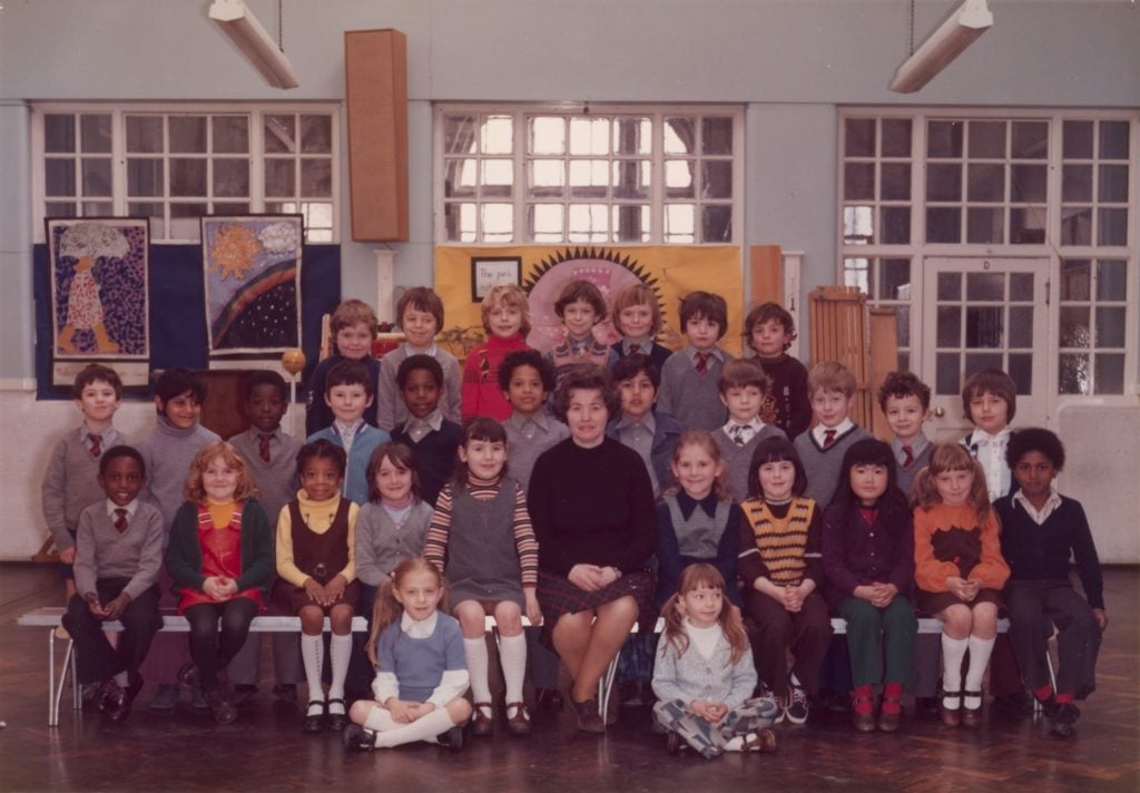 Steve McQueen Year 3 class at Little Ealing Primary School, 1977.