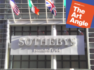 Sotheby's auction house, image courtesy of Flickr, creative commons.