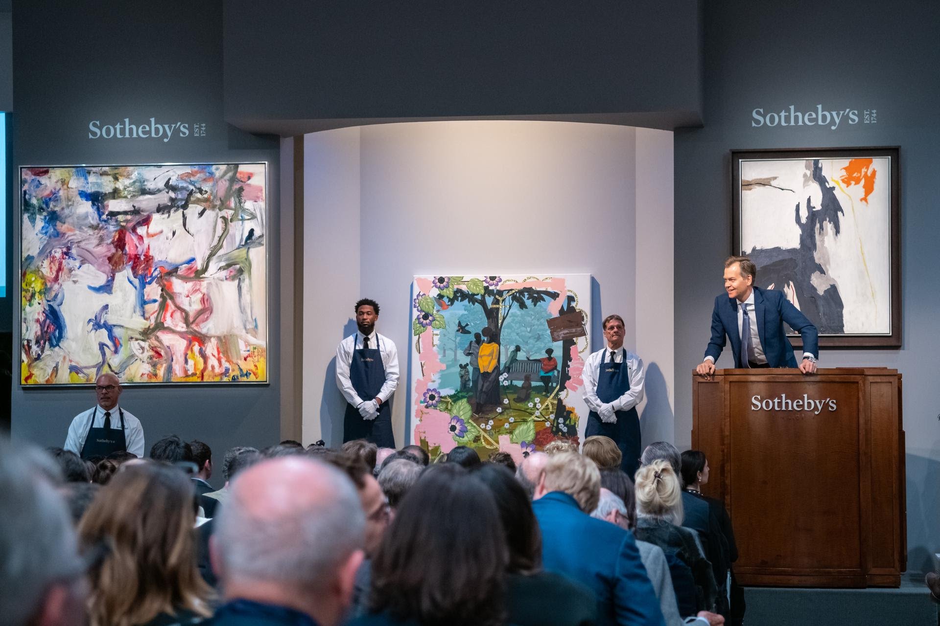 Asian Bidding Rouses Sotheby’s $270.7 Million Contemporary Sale, With the Same Buyer Snapping Up Two of the Priciest Paintings - artnet News