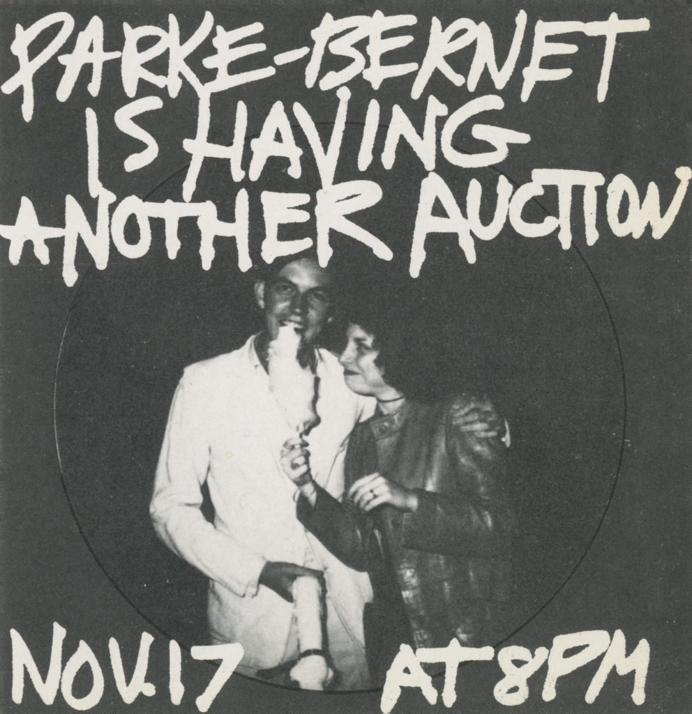 The October 1971 ad for Parke-Bernet Auction House (Now Sotheby's) featured a provocative image of James Mayor and Sarah Lee Picasso.