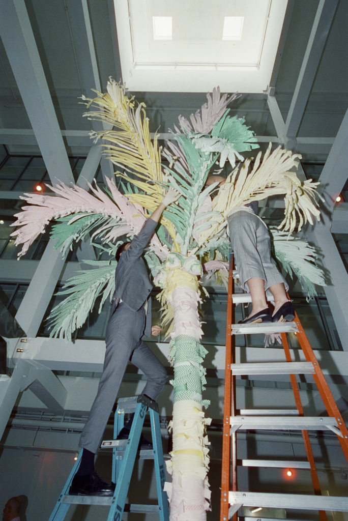 The making of Thom Browne's Palm Tree I (2019). Courtesy of the artist.
