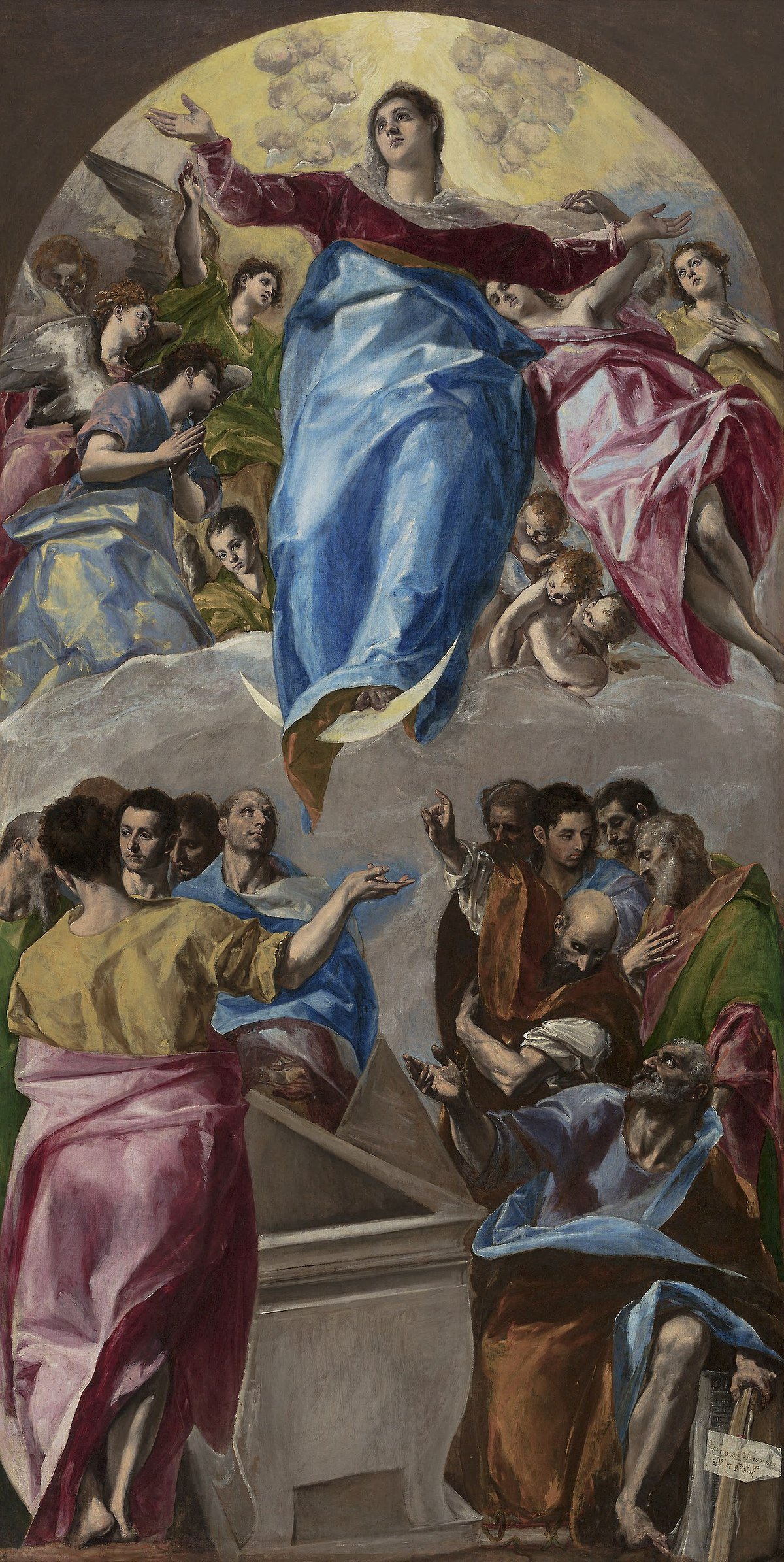 El Greco, <em>The Assumption of the Virgin</em> (1577–79). Courtesy of the Art Institute of Chicago.