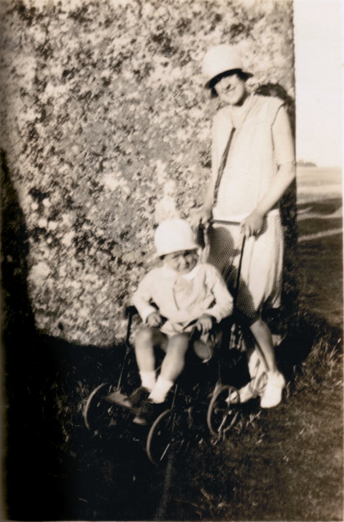 “The stones were our private playground and the picture is of my brother John and aunt Nell. John died earlier this year, but before he did he confessed to having carved his initials on one of the stones of Stonehenge, though I have no idea which one,” wrote Alexandra Cooper of this 1929 photograph taken at Stonehenge. Photo courtesy of Alexandra Cooper/English Heritage.