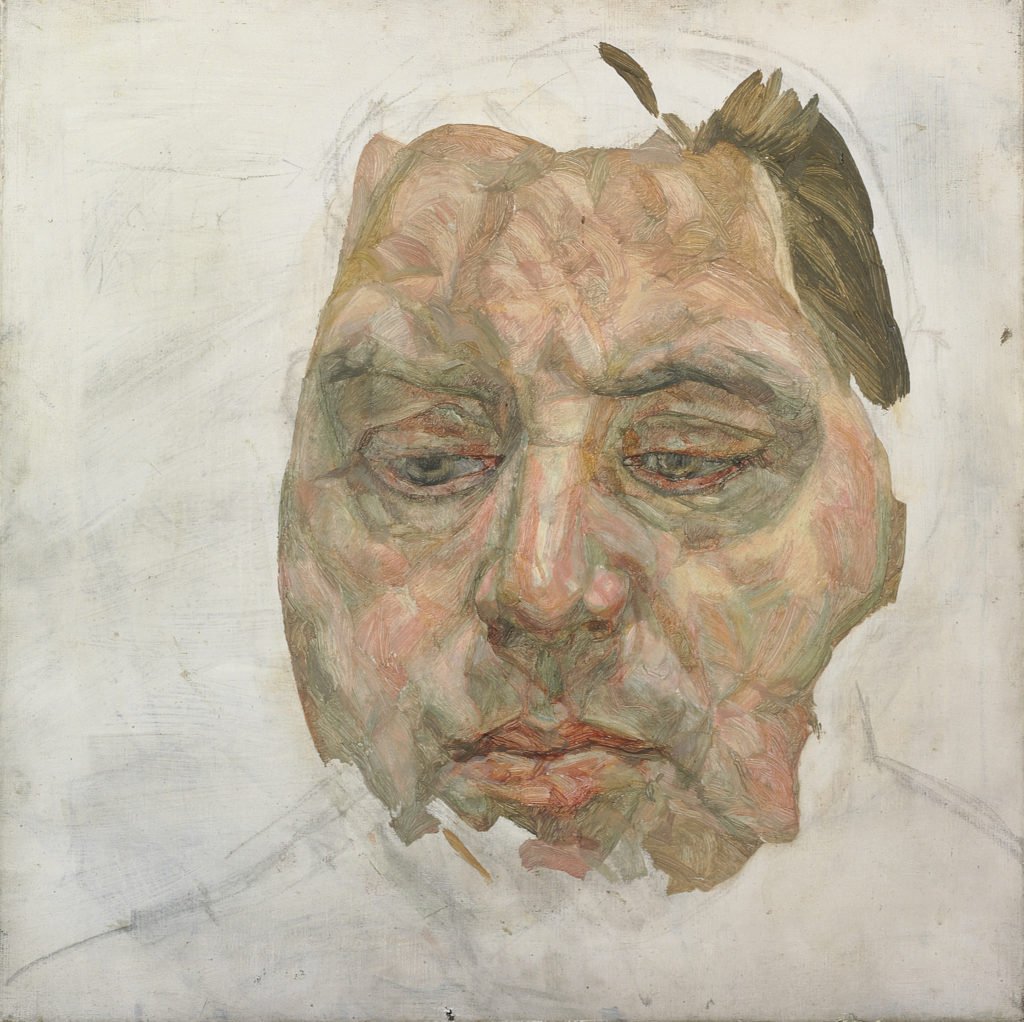 Lucian Freud, Francis Bacon (1956-7). Courtesy of Christie's Images Ltd.
