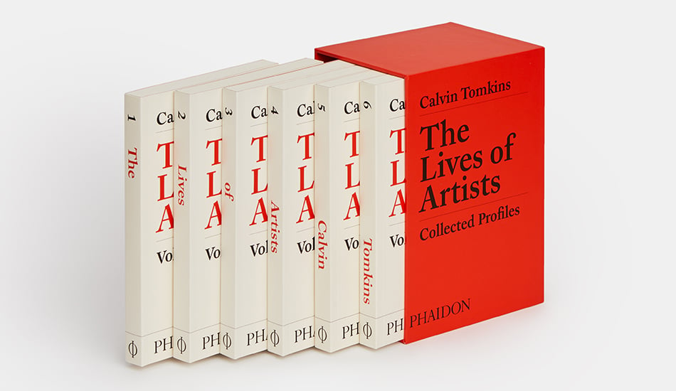 Calvin Tompkins, <em>The Lives of Artists: Collected Profiles</em>. Photo courtesy of Phaidon Press. 