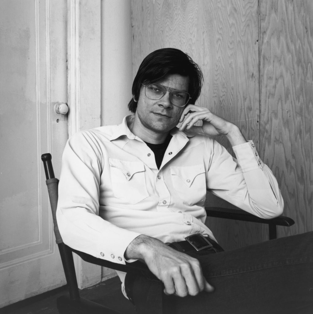 American sculptor and artist Robert Smithson, photographed on November 7, 1969. Photo by Jack Robinson/Hulton Archive/Getty Images.