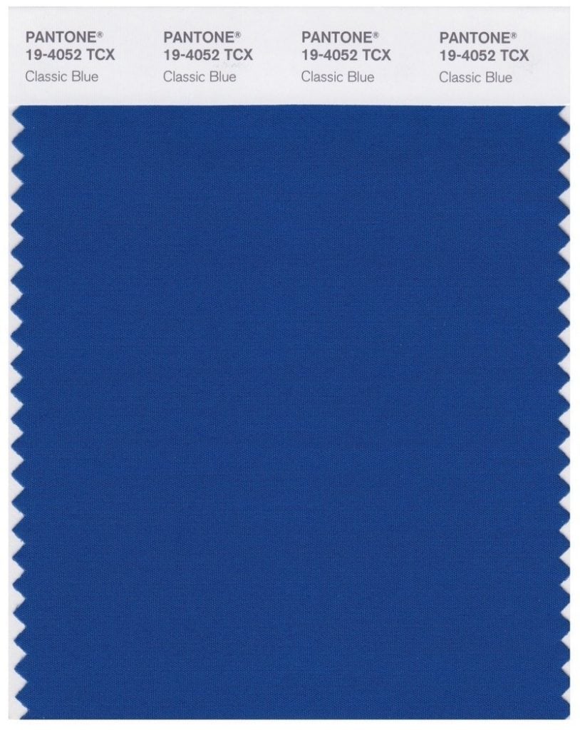 Pantone's Classic Blue #19-4052. Courtesy of Pantone. 