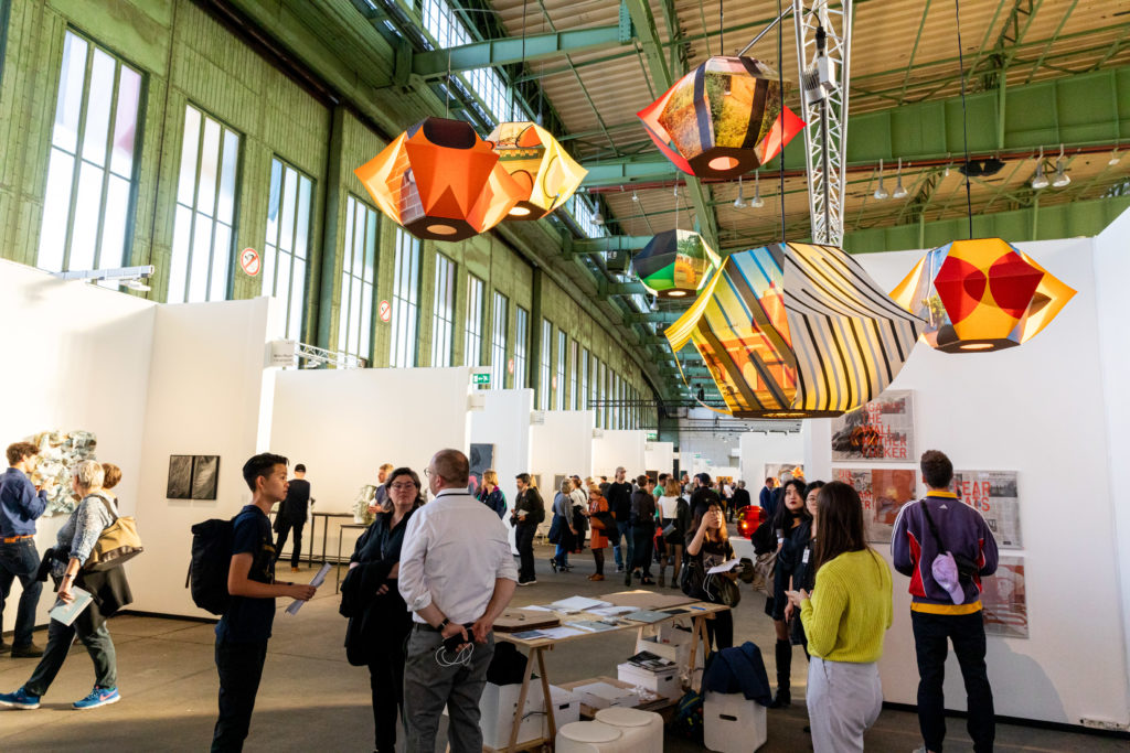 A view from the 2019 edition of Art Berlin. © Clemens Porikys.