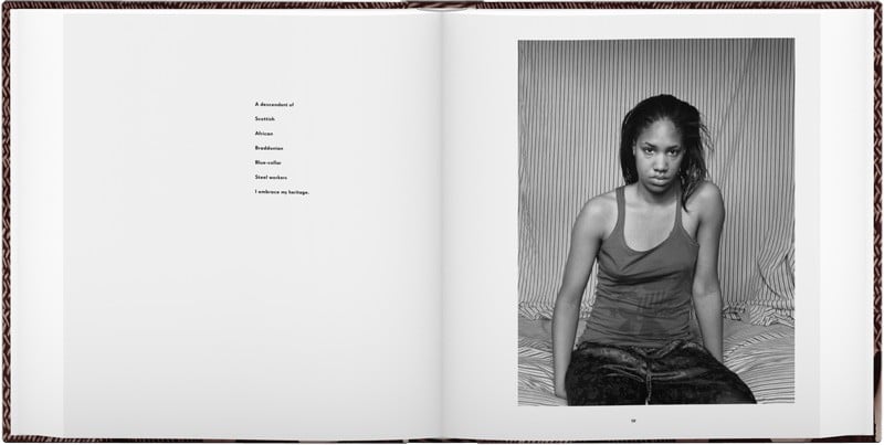 Spread from LaToya Ruby Frazier, The Notion of Family (2014). Image courtesy Aperture.