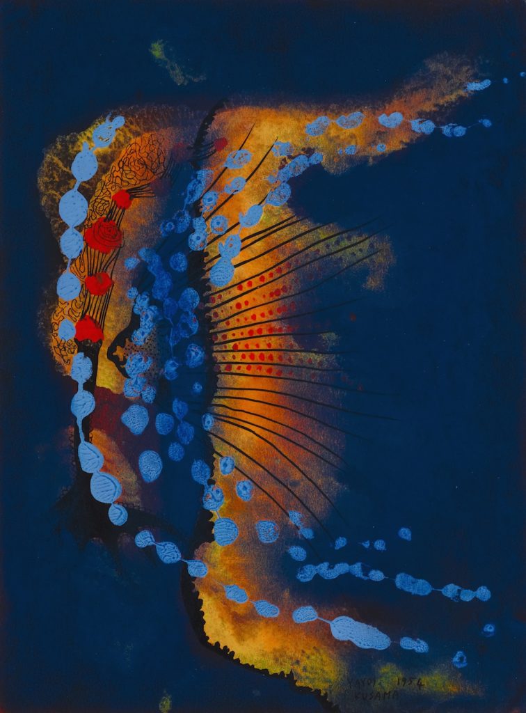 Yayoi Kusama, <i>Fire</i>, 1954. Courtesy Smithsonian American Art Museum.