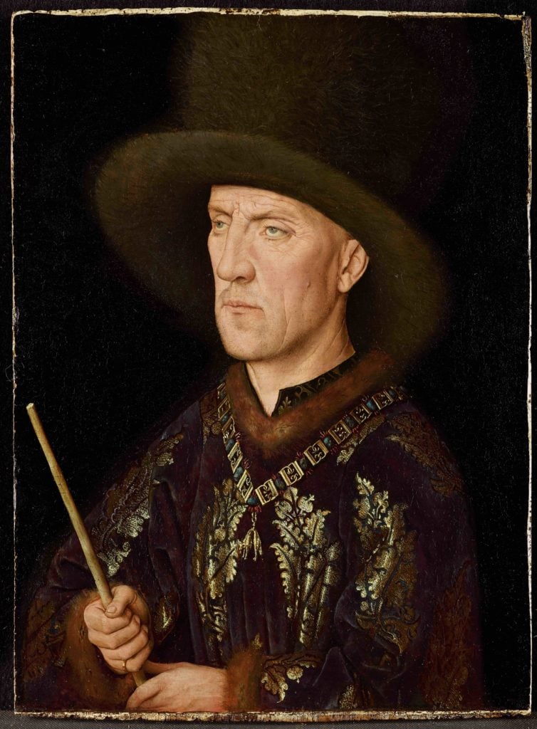 Jan van Eyck, Portrait of Baudouin de Lannoy (c. 1435). Gemäldegalerie der Staatlichen Museen zu Berlin – Preussischer Kulturbesitz, Berlin http://closertovaneyck.kikirpa.be, © KIK-IRPA, Brussel.