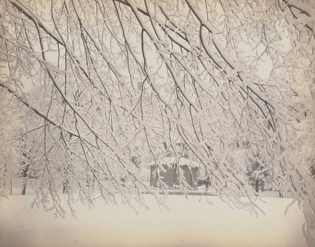 Josiah Johnson Hawes, Winter on the Common, Boston (1850s). Courtesy of the Metropolitan Museum of Art.