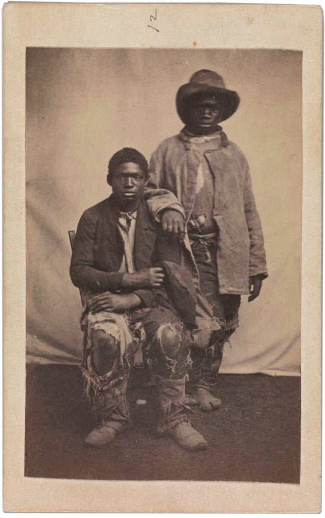Attributed to McPherson & Oliver, Our Scouts and Guides in 1863 at Baton Rouge, Louisiana (1860s). Courtesy of the Metropolitan Museum of Art.