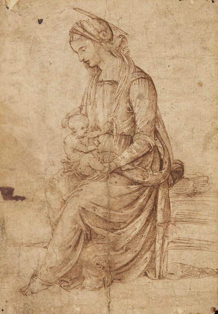 Bernardino di Betto di Biagio (called Pintoricchio), <i>Madonna and Child</i>.