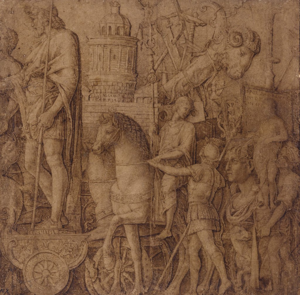 Andrea Mantegna, <i>The Triumph of Alexandria</i>.