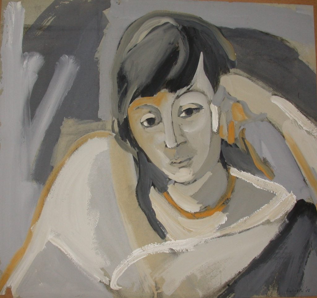 Anna Walinska, <em>Portrait of a Woman</em> (1956). Courtesy of the estate of Anna Walinska.