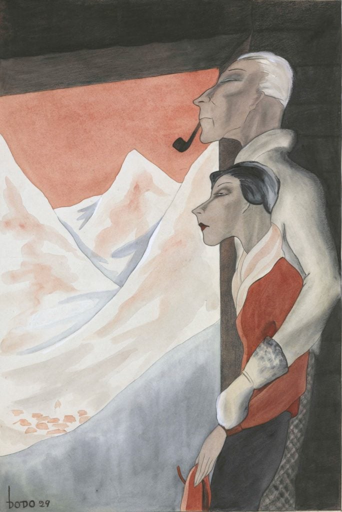 Dodo, Honeymoon (1929). Courtesy of Kunkel Fine Art
