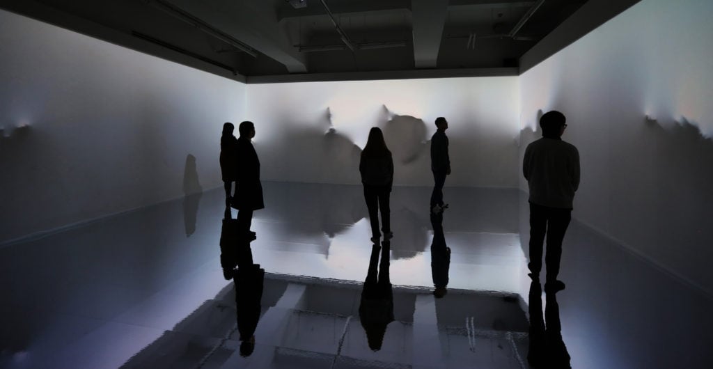 Yiyun Kang, Beyond the Scene. Yiyun Kang Continuum. Render images, projection mapping installation, 2020.