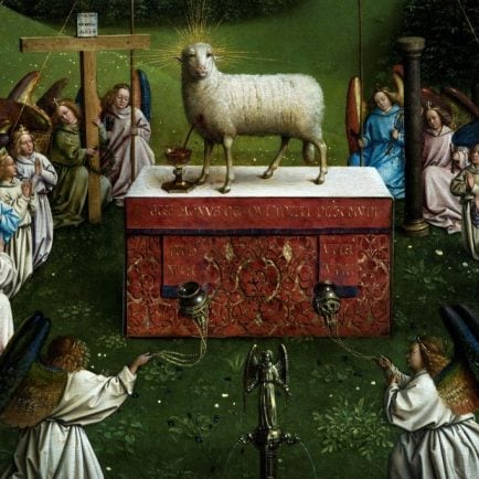 Scientists Just Proved That the Humanoid Lamb in the Ghent Altarpiece That Everyone Made Fun of Is Supposed to Look Like That