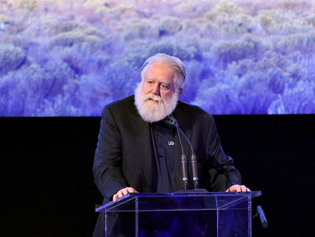 James Turrell. Photo by Mike Windle/Getty Images for LACMA.