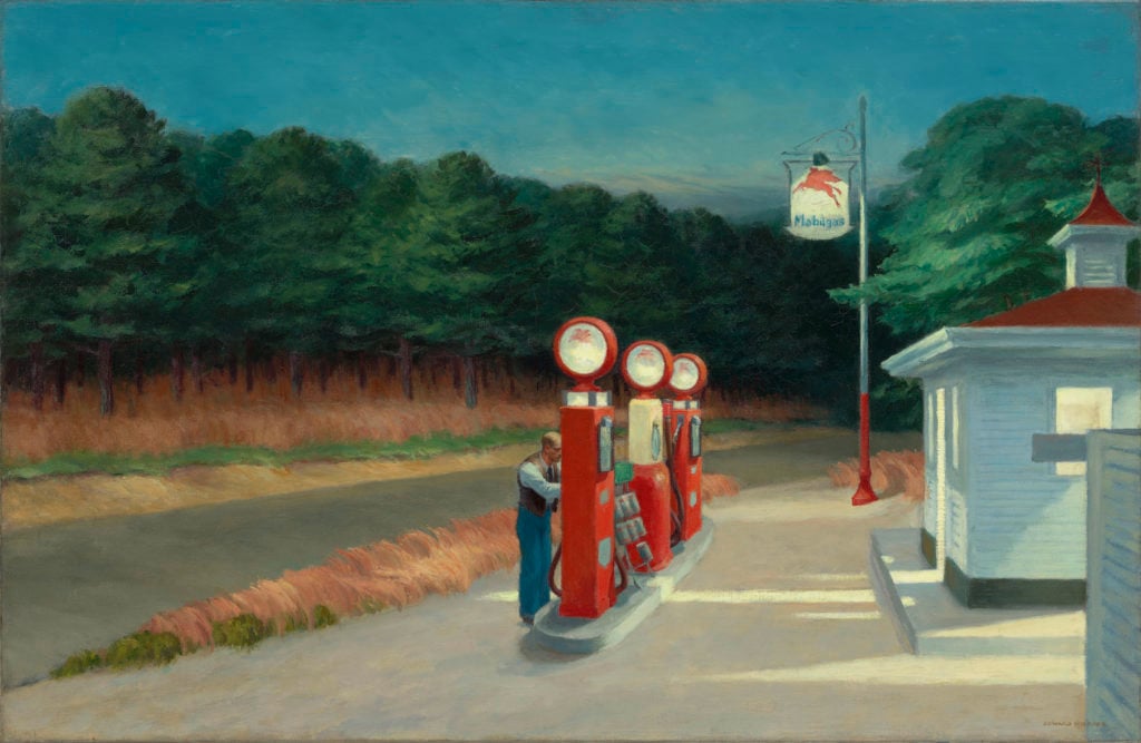 dward Hopper, Gas (1940)