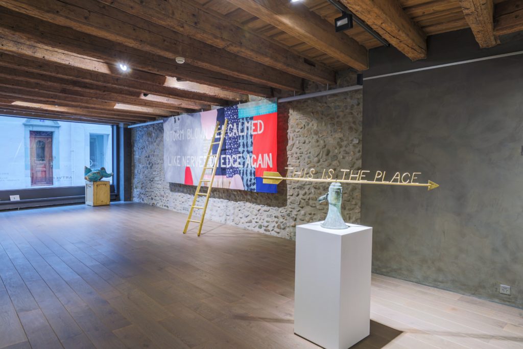 Installation view of "This is the Place," 2019. Courtesy of ArtVera's. 