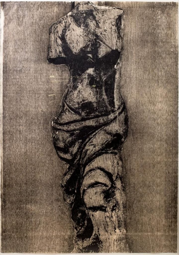 Jim Dine, Untitled (Single Venus) (1984). Courtesy F.L. Braswell Fine Art. 