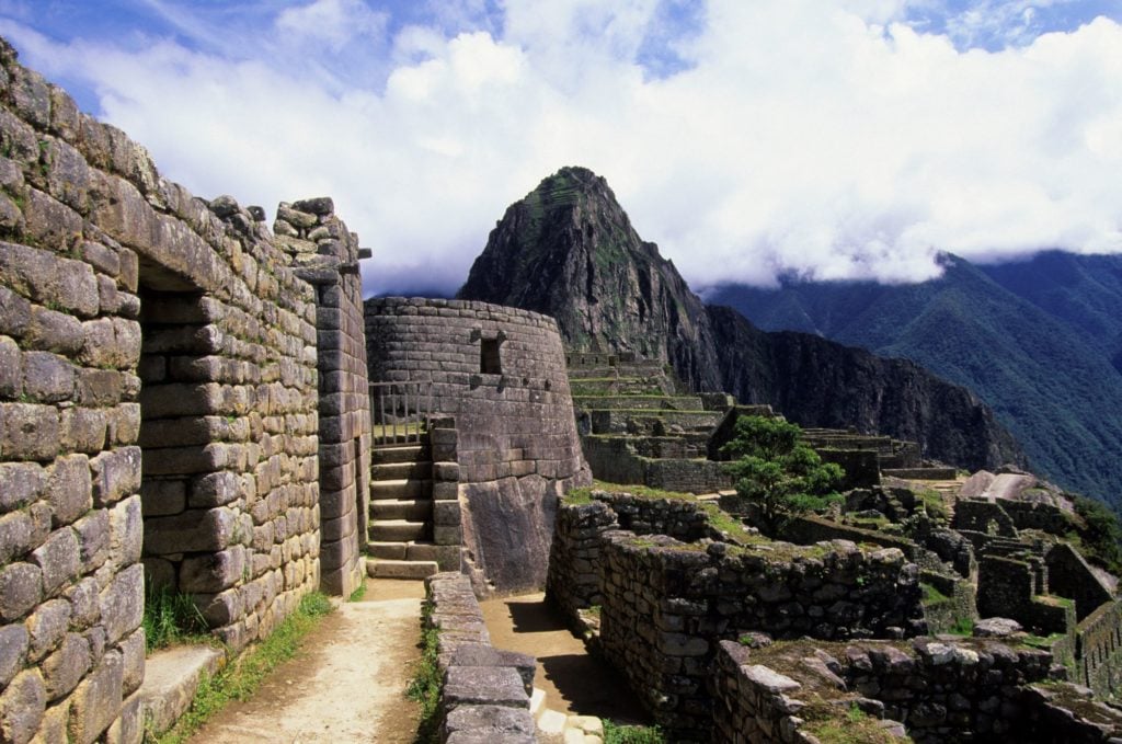 Machu Picchu, Temple of the Sun.
