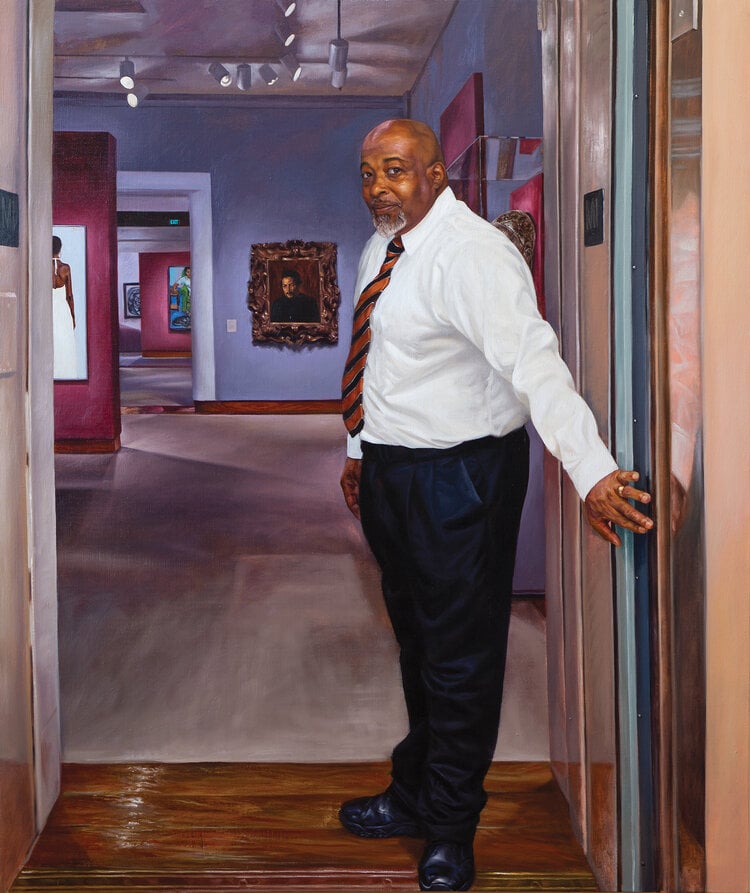 Mario Moore, <i>The Center of Creation (Michael)</i> (2019). Courtesy of the artist.