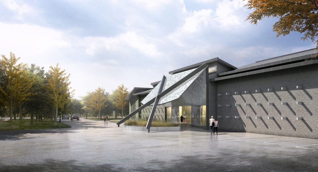 A rendering of the X Museum in Beinjing. Courtesy of the X Museum.