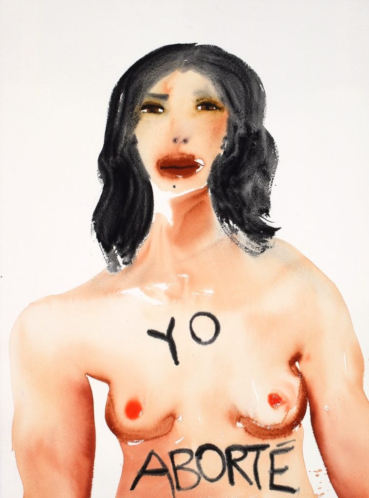 Nadine Faraj, Yo Aborte. Courtesy of the artist and Downtown for Democracy.