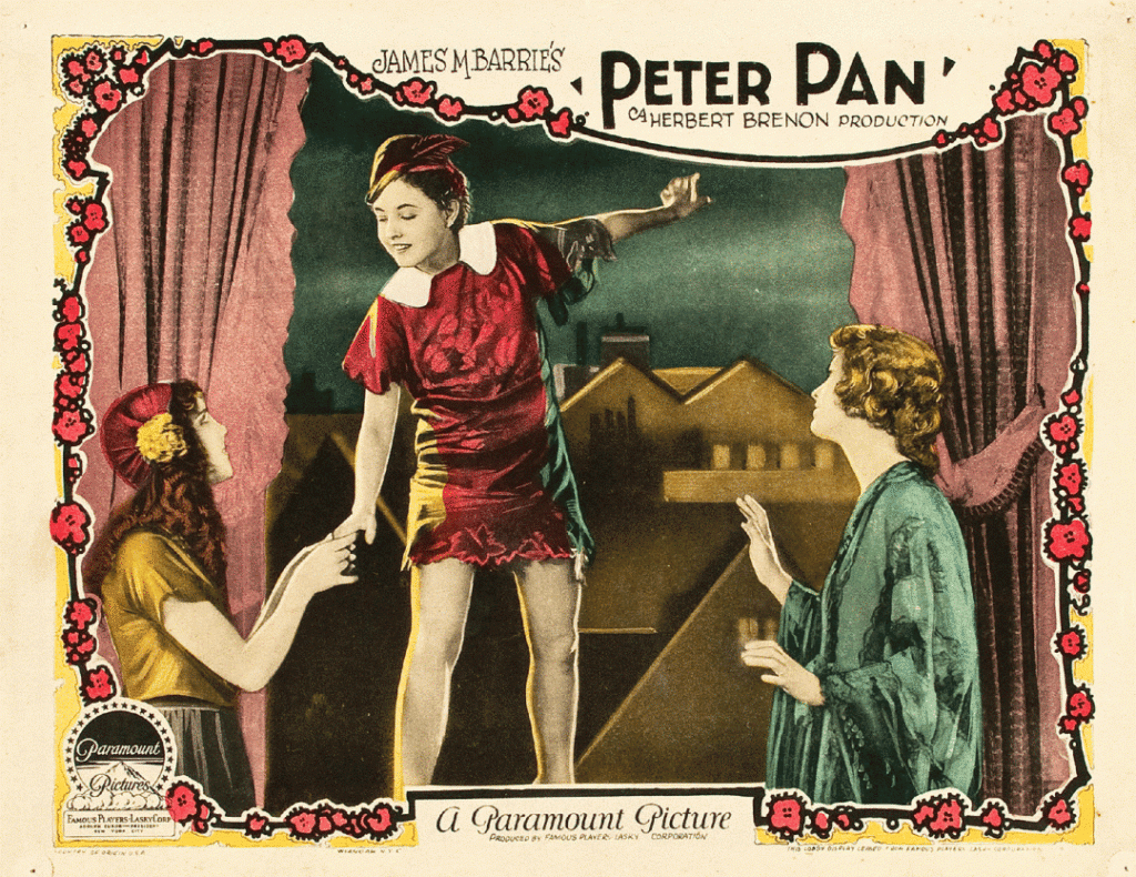 The first film adaptation of J.M. Barrie’s <em>Peter Pan</em> (1924).