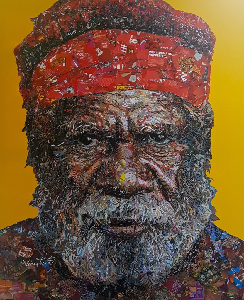 Virut Panchabuse, Aboriginal (2019). Courtesy of MLA Gallery.