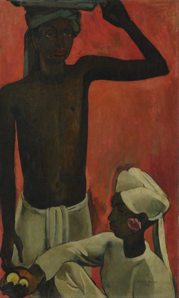 Amrita Sher Gil, Untitled (1935). Image courtesy of Saffronart.