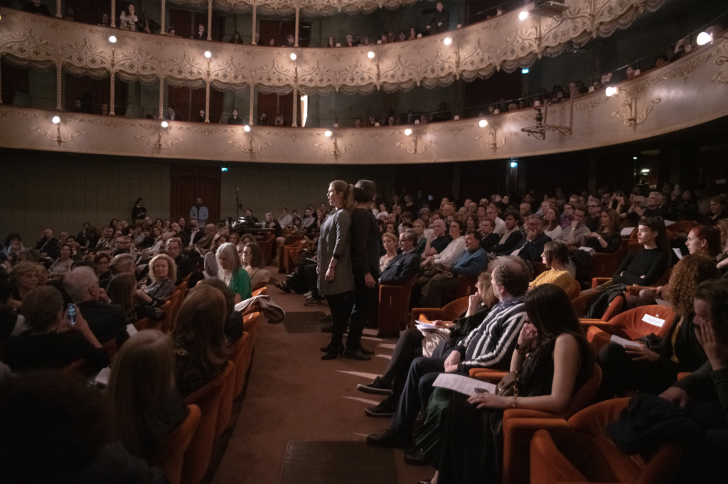 . "Encores," curated by Augustin Maurs May 2019, Teatro Goldoni, Venice. Courtesy of Giacomo Cosua.