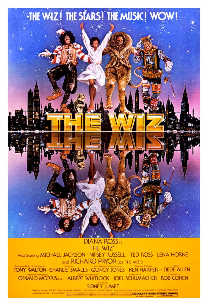 Film poster for <em>The Wiz</em> (1978). Courtesy of the Lucas Museum of Narrative Art, from the Separate Cinema Archive.