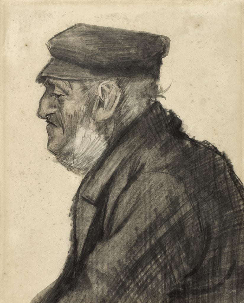 Vincent van Gogh, Orphan Man (September-December 1882) Courtesy of Sotheby’s
