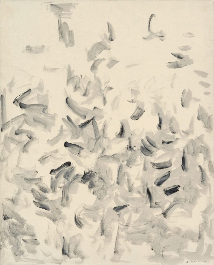 Lee Ufan, With Winds, 1988. Courtesy of Kukje Gallery. 