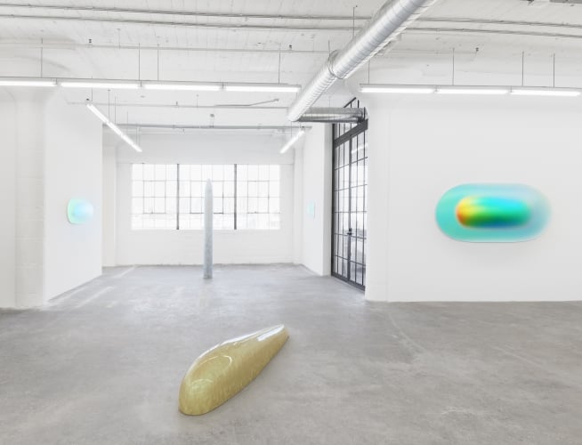 "Gisela Colon: Meta Minimal" installation view at Gavlak Gallery, Los Angeles (2020). Photo courtesy of Gavlak Gallery, Los Angeles. 