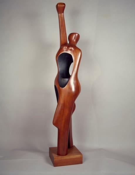 Elizabeth Catlett, Homage To My Young Black Sisters (1968)