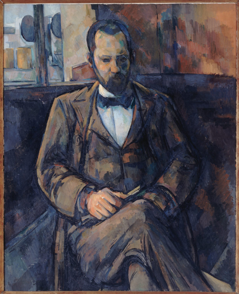 Paul Cézanne's <i>Ambroise Vollard</i> (1899). Musée des Beaux-Arts de la Ville de Paris, Petit Palais.