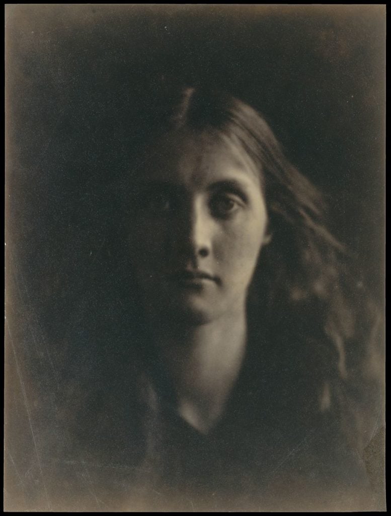 Julia Margaret Cameron, <i>Julia Jackson</i> (1867). Courtesy of the Metropolitan Museum of Art. 