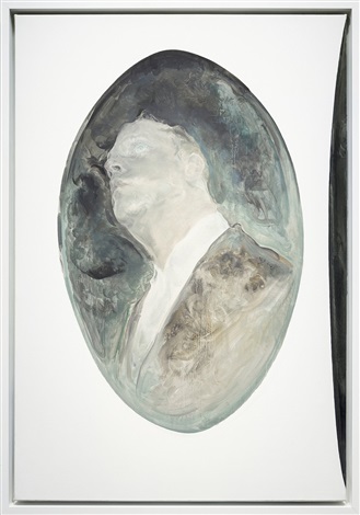 Mao Yan, Oval Portrait of Thomas, No. 2 (2013). Courtesy of Pace Gallery. 